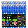 GearIT 20-Pack, Cat5e Ethernet Patch Cable 7 Feet - Snagless