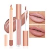 Prreal 2 x Lip Liner and Lipstick Makeup Set, Matte