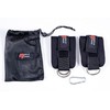 MuscleForge® Foot Straps for Cable Pull, Foot Cuffs for Pulley