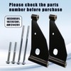 Panglong Golf Carts Control Arm Delta A-Plate Kit, Suitable for
