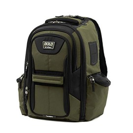 Travelpro Bold Lightweight Laptop Backpack, Olive/Black, One Size