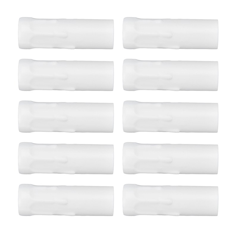 10Pcs E14 Metal Tube for Candle Lamp Holder Lamp Base