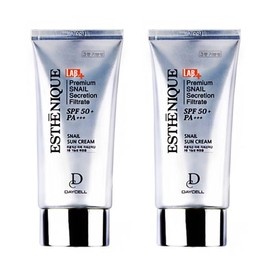 Daycell Meoncell Daycell Estenique Snail Tone-up Sun Cream 70g (2 packs) / 메온셀 데이셀 에스테니끄 달팽이 톤업 선크림 70g 2개