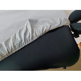 ZMDREAM 2 Sets Massage Sheet Sets Silky Wrinkle Resistant Fitted Top Face Pillow Cover (Gray)