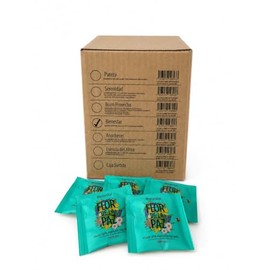 FLOR DE LA PAZ | Té Orgánico Herbal de Cedrón Puro | Bienestar | Infusión Relajante, Antiinflamatoria y Antioxidante | Sin Cafeína | Caja Con 70 Bolsa