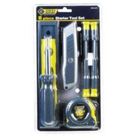 Steel Grip 8 pc. Tool Kit Black/Yellow