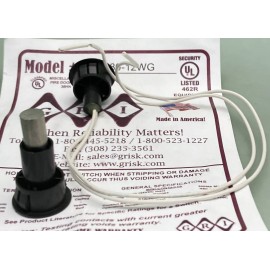 GRI 180-12WG-B 3/4" Steel Door Recessed Switch Set, Brown, Wide Gap Up to 1"