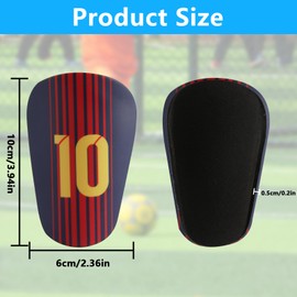 2 Pcs Mini Football Shin Pads, Small Football Shin Guards, Mini Soccer Youth Kids Shins Pads Guards Pad for Boys Girls Teenagers Kids