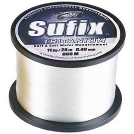 Sufix Tritanium Clear 0.25 mm 4.2 kg 2195 m Monofilament Line
