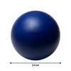 Toei Light B-7075B Soft Foam Ball, 210, Blue, Approx. Diameter