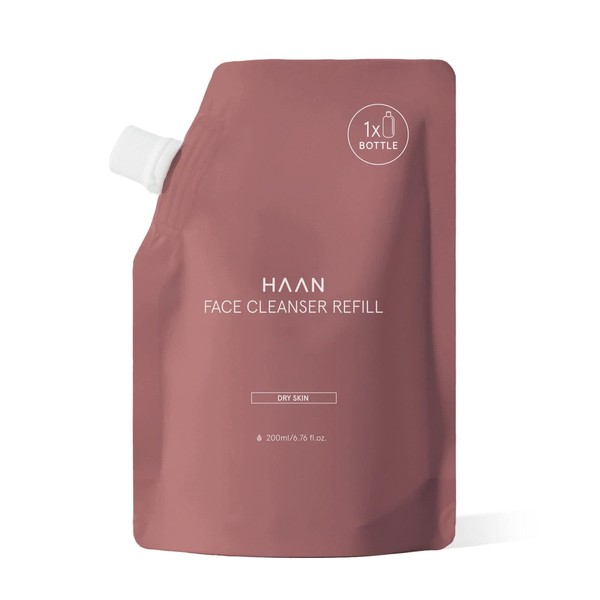HAAN - Tales of Lotus Face Cleanser Refill with Peptide for Dry Skin - Refillable and Vegan
