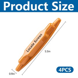 moonoom 4 Pcs Stud Finder Magnet, Powerful Magnetic Stud Detector, Compact Wall Metal Finder Tool for Drywall Construction Marking and Mounting