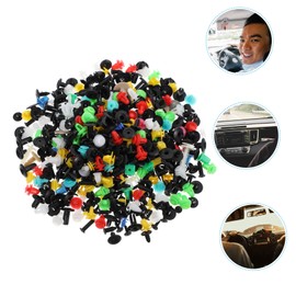 PACKOVE 1000pcs Automotive Plastic Fastener Kit Car Door Panel Retainer Clips Easy Install and Plastic