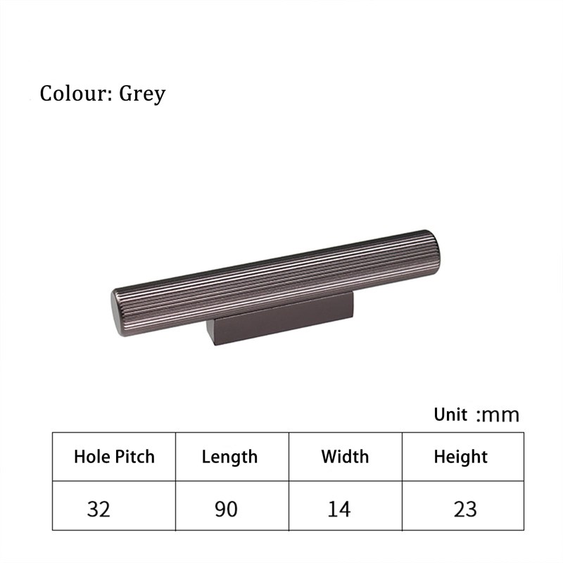 KOVNISE 2 PCS Cabinet Pulls Aluminium Profiles Modern Simple Light