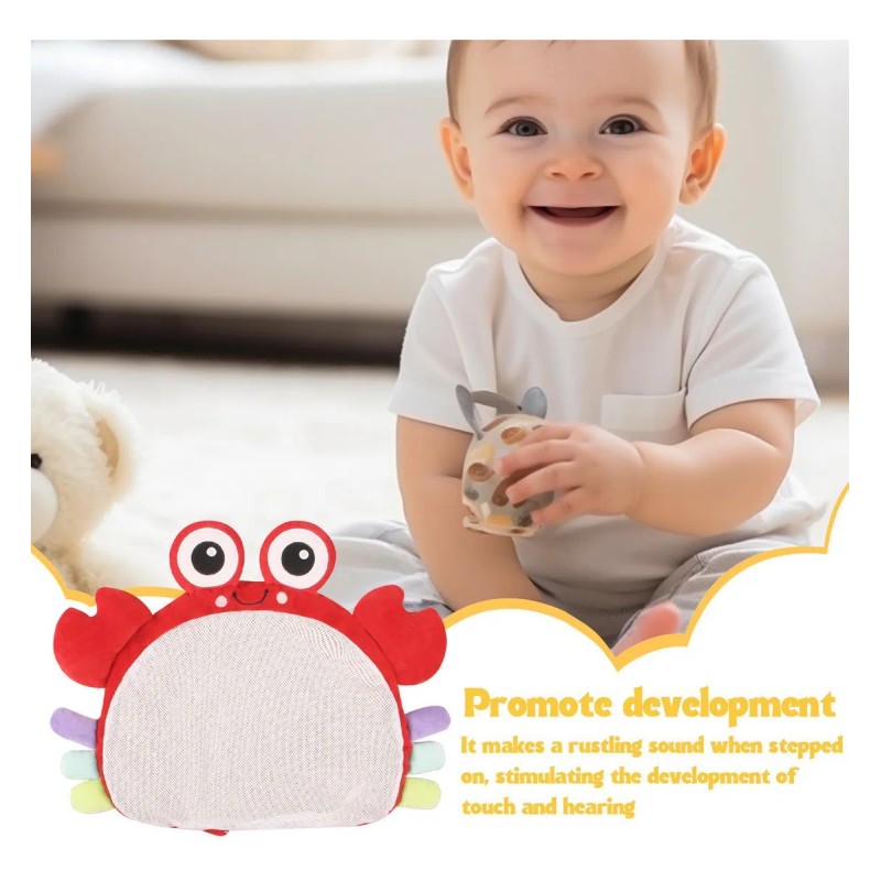 Tapete De Juego Para Bebés, Suave, Para Gatear, Con Patrones