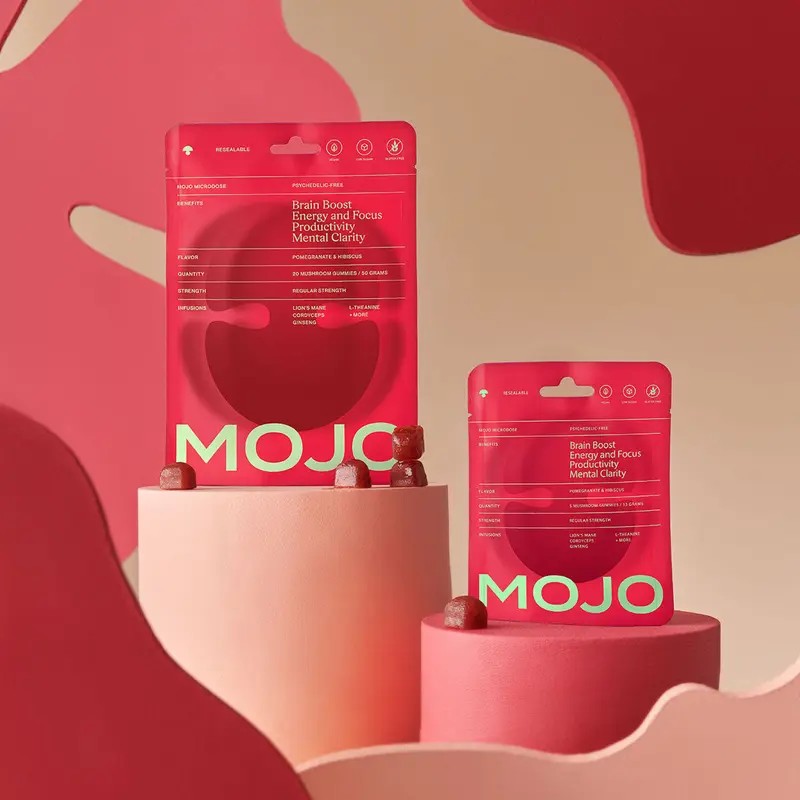 MOJO Brain Boost Gummies | Energy, Focus & Productivity Supplement