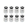 SecosAutoparts 8pcs Fuel Injector Spacer Extender Adapts Short LS3 LS7