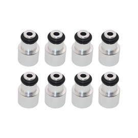 SecosAutoparts 8pcs Fuel Injector Spacer Extender Adapts Short LS3 LS7 LS9 L76 Injectors to LS1 LS2 Manifolds that typically use longer Injectors