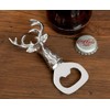 GILDE Bottle Opener Aluminium Stag