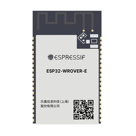 Espressif ESP32-WROVER-E Module, WiFi-BT-BLE MCU, 8MB Flash & PSRAM, PCB Antenna