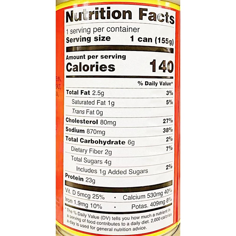 Sardines in Tomato Sauce with Chili, 5.5 oz, Pack of