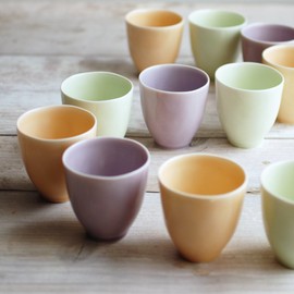 KINTO Atelier Tete Tea Cup, Pale Green, 7.1 fl oz (210 ml)