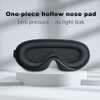 3D Sleep Mask for Side Sleepers, Blackout & Zero Pressure