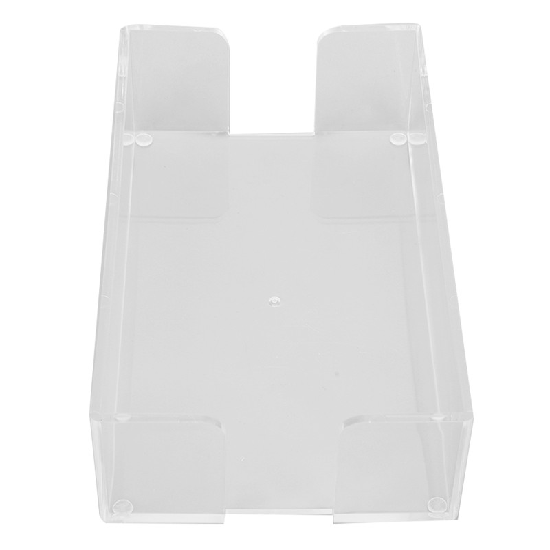 Acrylic Napkin Holder Transparent Uncapped Bathroom Napkin Holder for 23x14x6cm