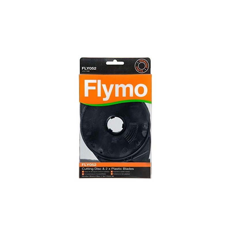 Flymo FLY052 Cutting Disc and 2x Plastic Blades - 510777690