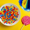 Fruit Shaped Candies - 2 Pounds - Unwrapped Gumball Machine