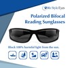 In Style Eyes Del Mar Wrap Around Bifocal Reading Sunglasses