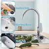 4Pcs Universal Sink Plug with Chain, Rubber Bathroom Sink Plug