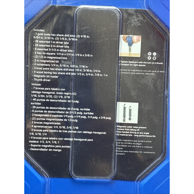 Kobalt 106-piece Drill & Screwdriver Bit Set New …