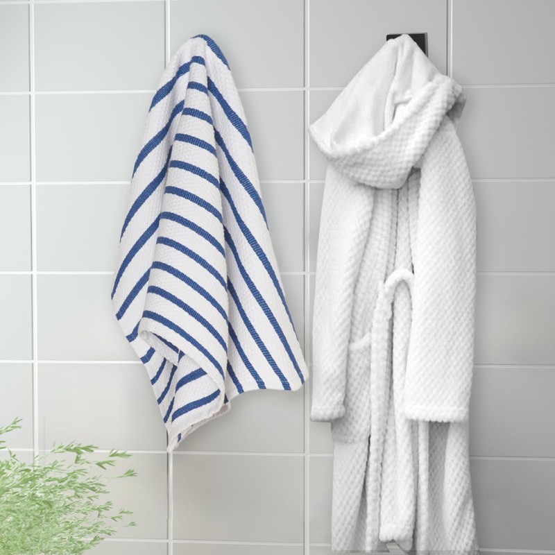 IBosins 6-Pack Bathroom Towel Hooks Hand Towel Holder Heavy Duty