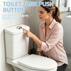Pulsante Scarico WC Universale, Doppio Scarico, Kit Sostituzione, Compatibile Diametro