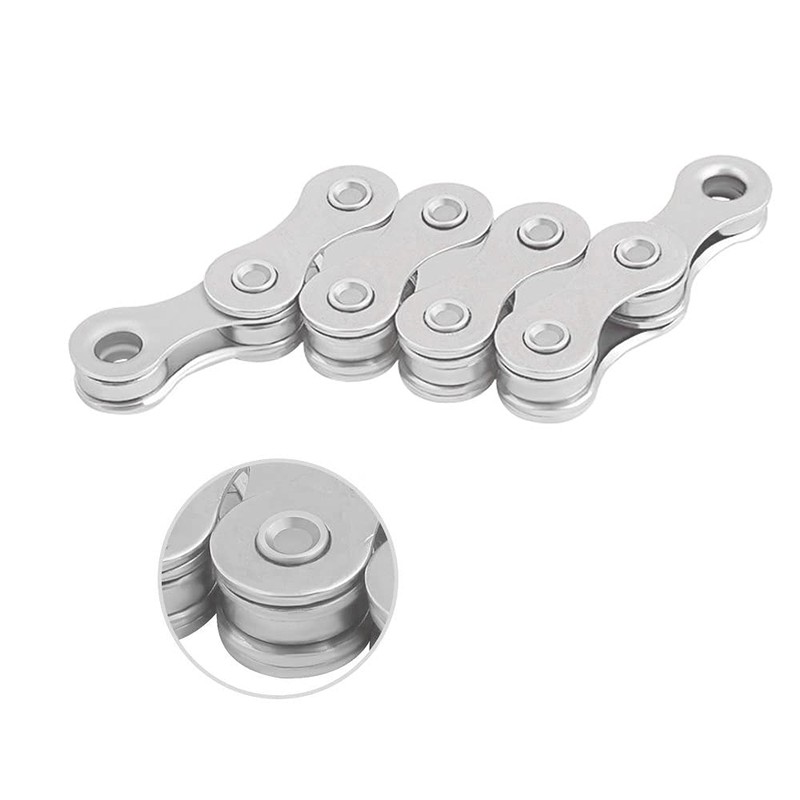 QitinDasen Single Speed Bicycle Chain, 1/2 x 1/8 Inch 114