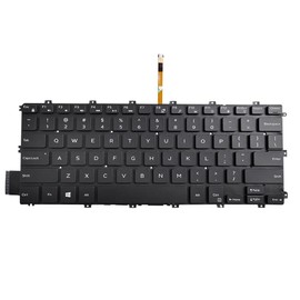 New Replacement Keyboard Compatible with Dell Inspiron 5480 5481 5482 5485 5488 5491 5580 5582 5585 5591 7386 7580 7586, Vostro 5481 5581 with Backlit Without Frame