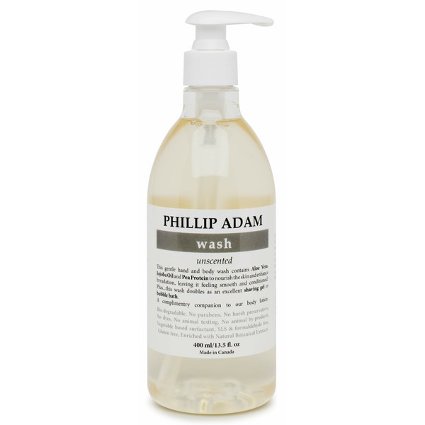 Phillip Adam Unscented Hand & Body Wash 400 ml