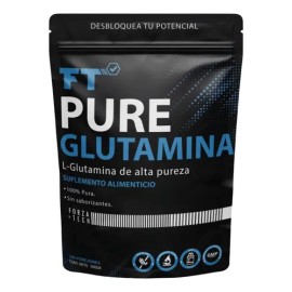 L-glutamina Micronizada Pura 500g 100 Servicios Forzatech                                                                                             
