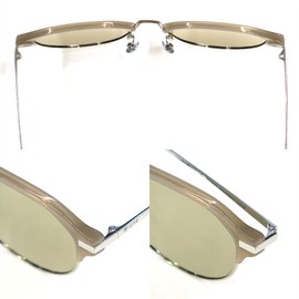 [iZONE] アイゾーン 高性能偏光サングラス 運転用 色の薄いレンズ IDRIVE Premium P162-CG11 (ゴールド)