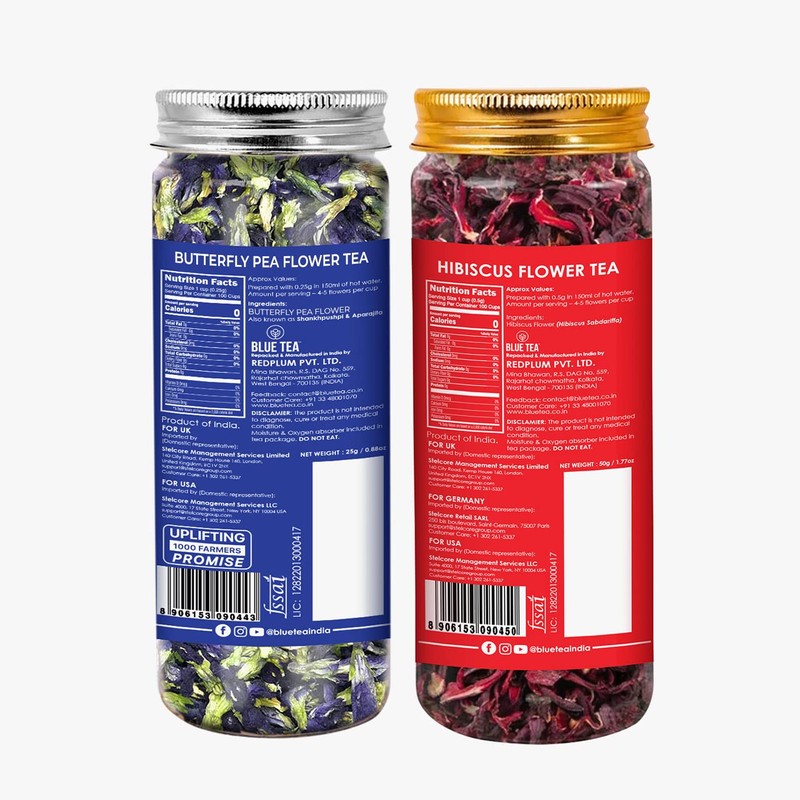 BLUE TEA - Combo Pack - Butterfly Pea Flower Tea