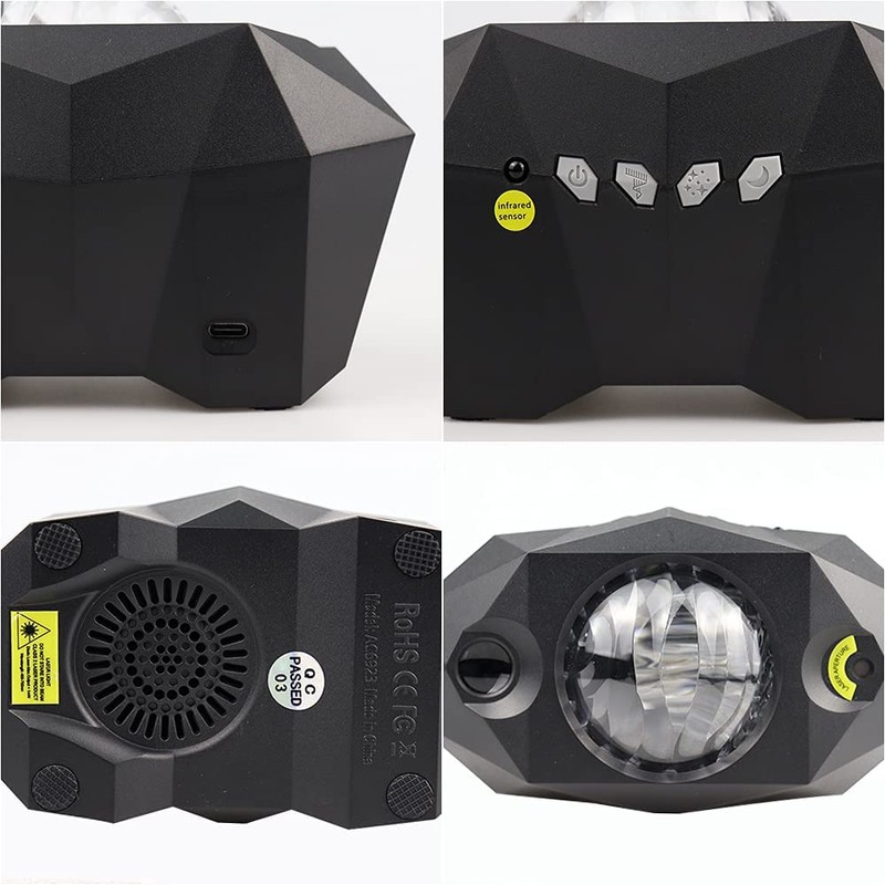 VSM Dream Aurora/Northern Light/Star Projector Light, Real Moon Like Projection,