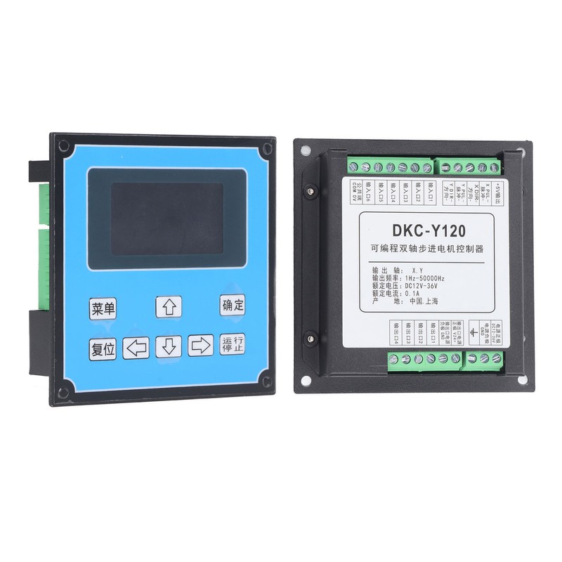 Programmable Step Servo Motor Controller LCD Display Tight Connection Motor