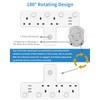 Plug Adapter, Mscien 3 Way Extension Plug with 3 USB,