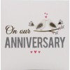 ZIZI Ltd Anniversary Card Anniversary Our - 138 mm sq