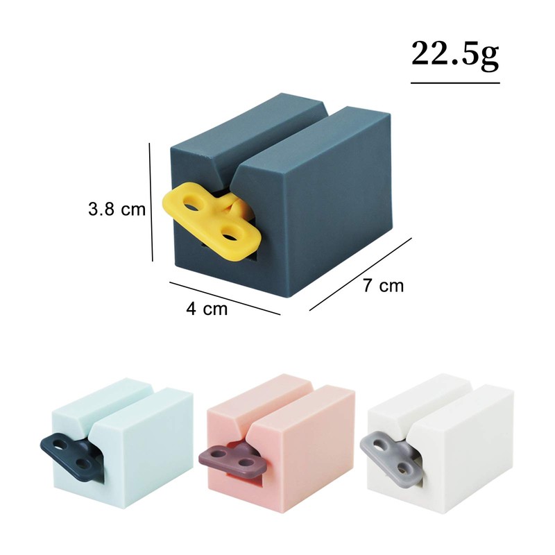 Andiker Pack of 2 Rolling Tube Toothpaste Squeezer, Toothpaste Dispenser