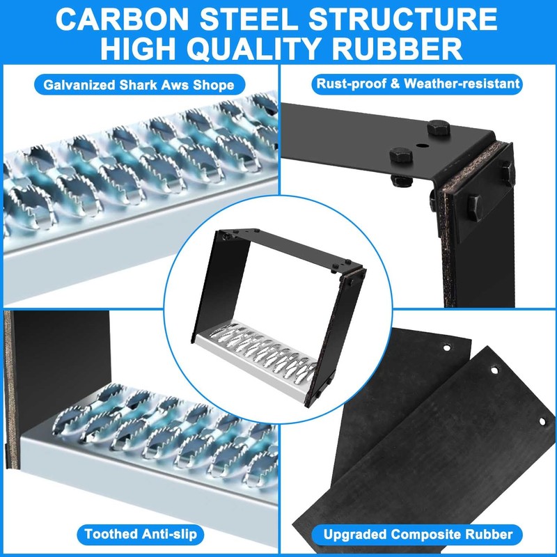 Universal Flexible Rubber Truck Step, Rubber Steps for Trucks to