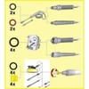 Genuine Karcher Pressure Washer O-Ring Nozzle Set (Fits: K1 K2