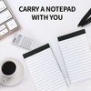 Pack of 10 Notepads and 10 Ballpoint Pens, Mini Notebooks,