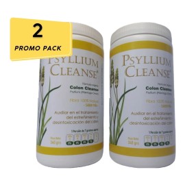 Fibra Psyllium Plantago Ovata 2 Pack De 340g